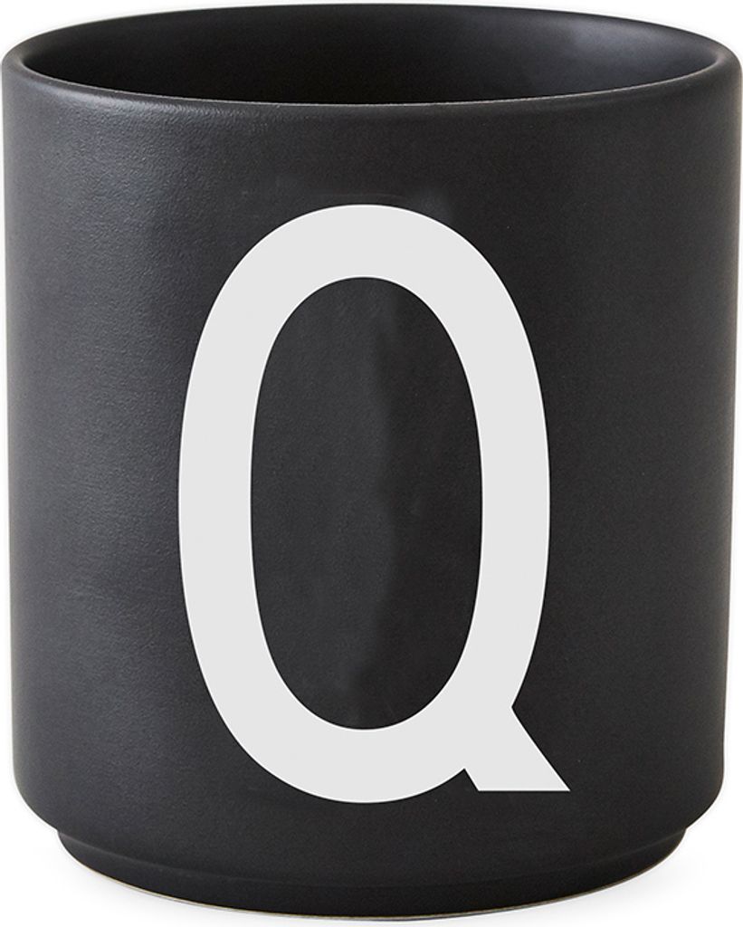 Design Letters - AJ Becher Q, schwarz