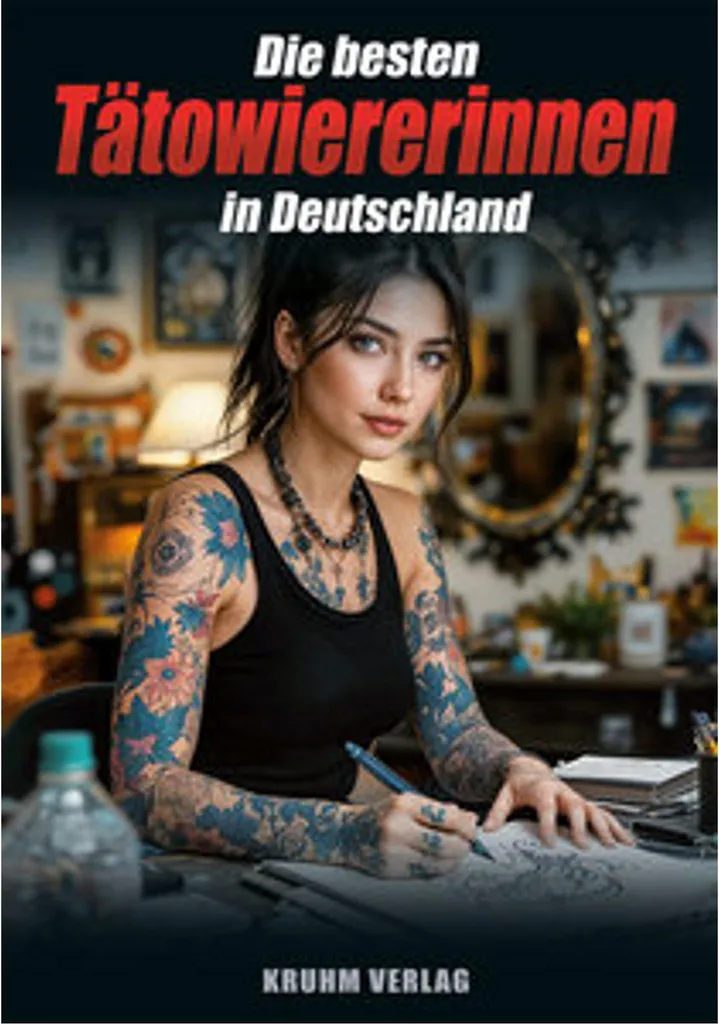 Beau Livre de Tatouage : Les meilleures tatoueuses d'Allemagne Volume 2