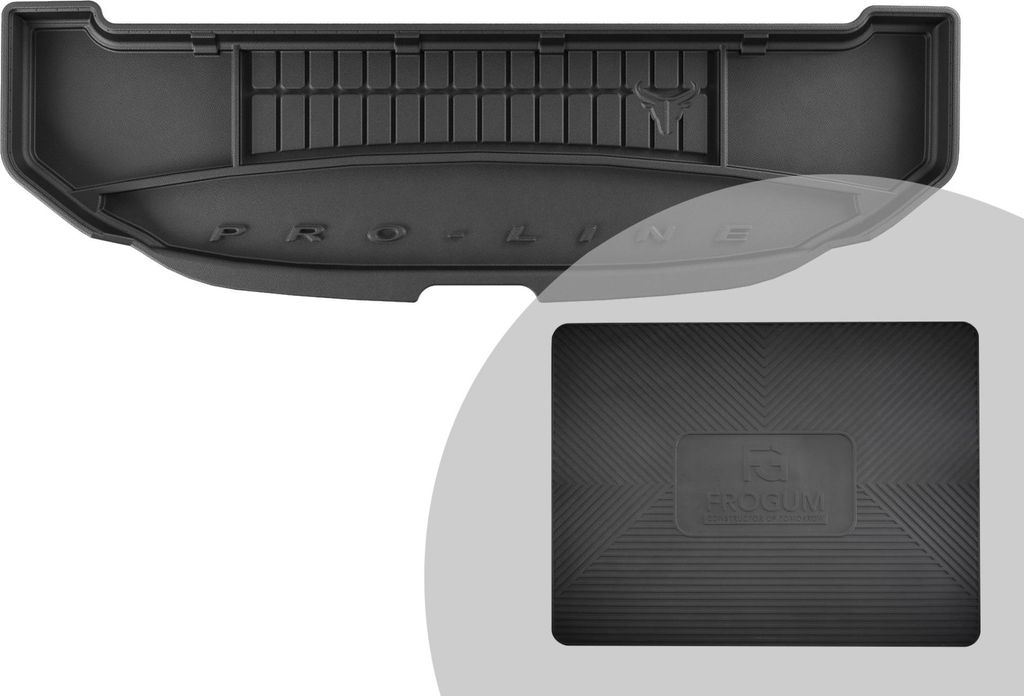 FROGUM ProLine 3D Gummimatte Exklusive Auto Kofferraummatte Kofferraumwanne für Kia Sorento IV XL ab 2020