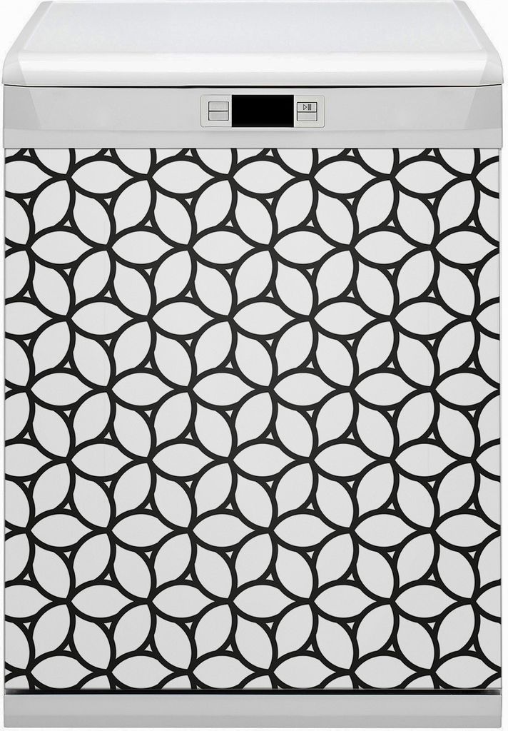 Magnet für Spülmaschine Abwaschbar 60x70 cm Magnet für Spülmaschine Magnetmatte Nachbildung - Form geometrisch