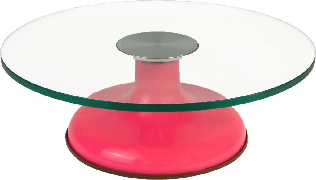 Offerta Piatto Torte Rotante Intirilife 30cm: Stabilità Totale Rosa
