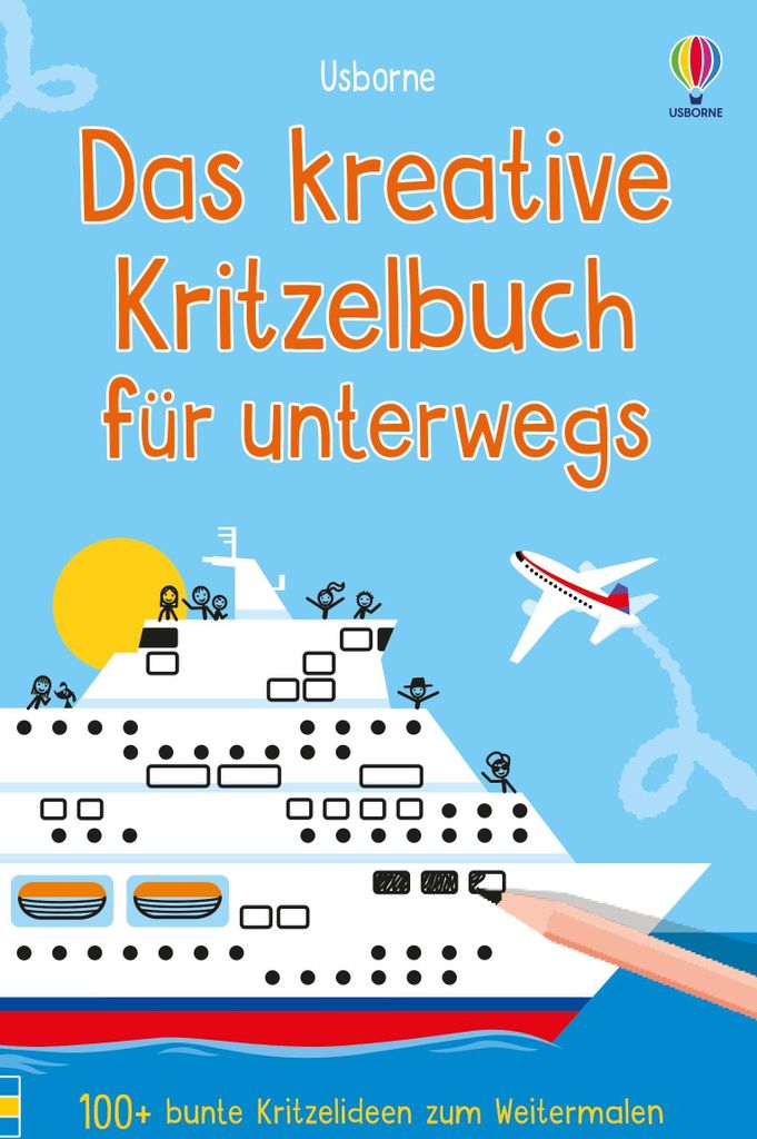 Das kreative Kritzelbuch für unterwegs