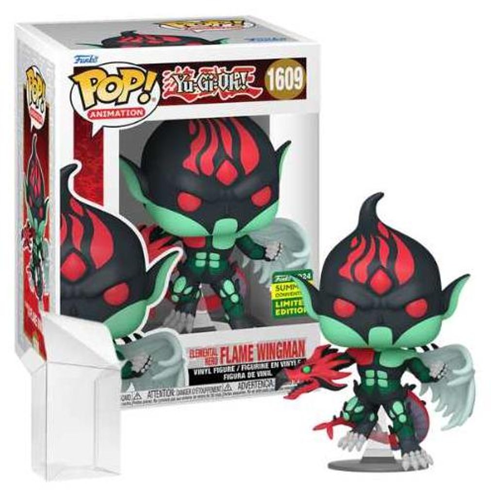 Funko POP Yu-Gi-Oh! 1609 Elementární hrdina Flame Wingman Obrázek produktu 