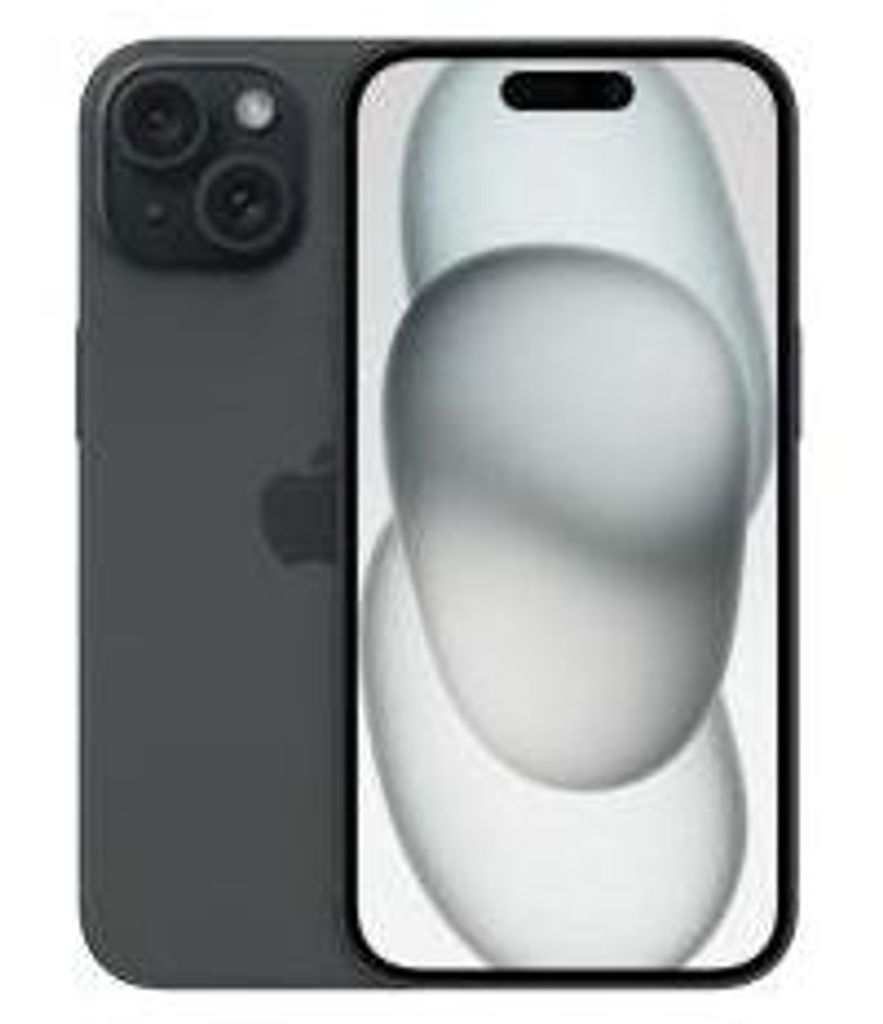 Telefon komórkowy Apple iPhone 15 128 GB Czarny Zdjęcie produktu 