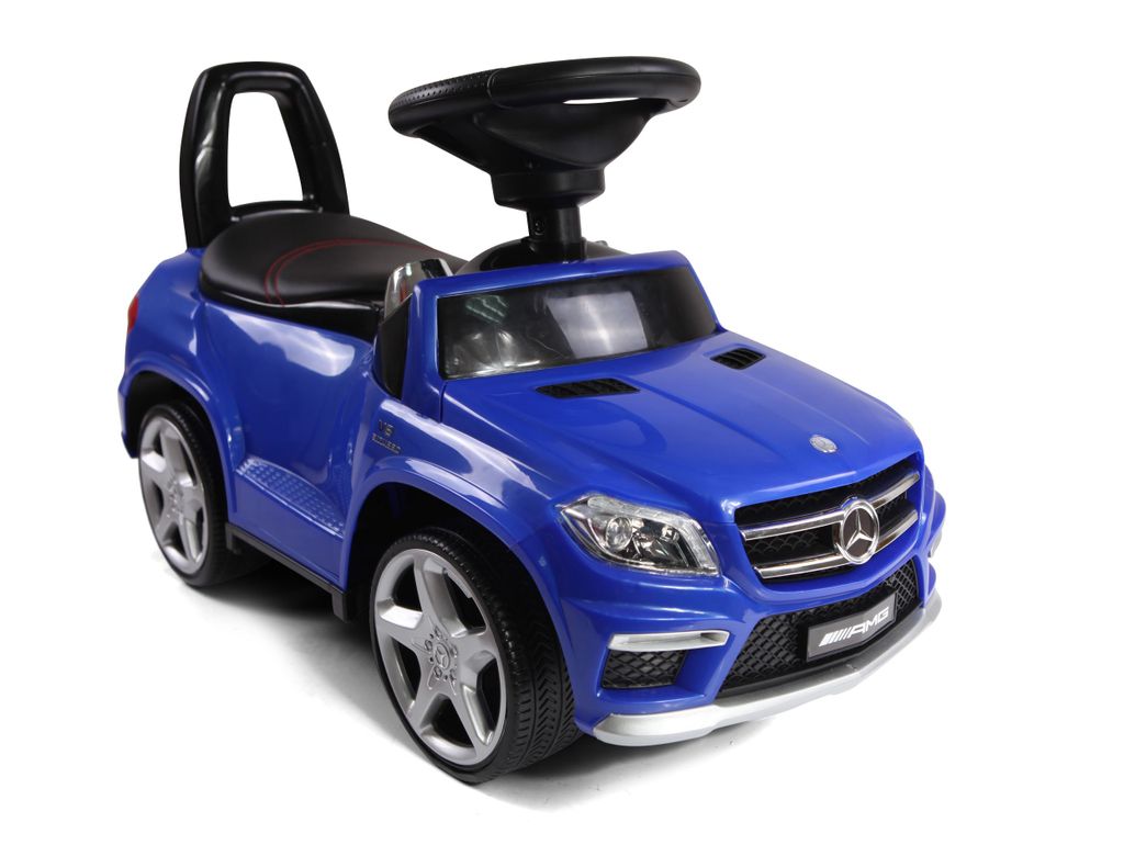Wippe blau Gummireifen Slide Car 4in1 Rutschauto Mercedes-Benz GL-63 AMG 