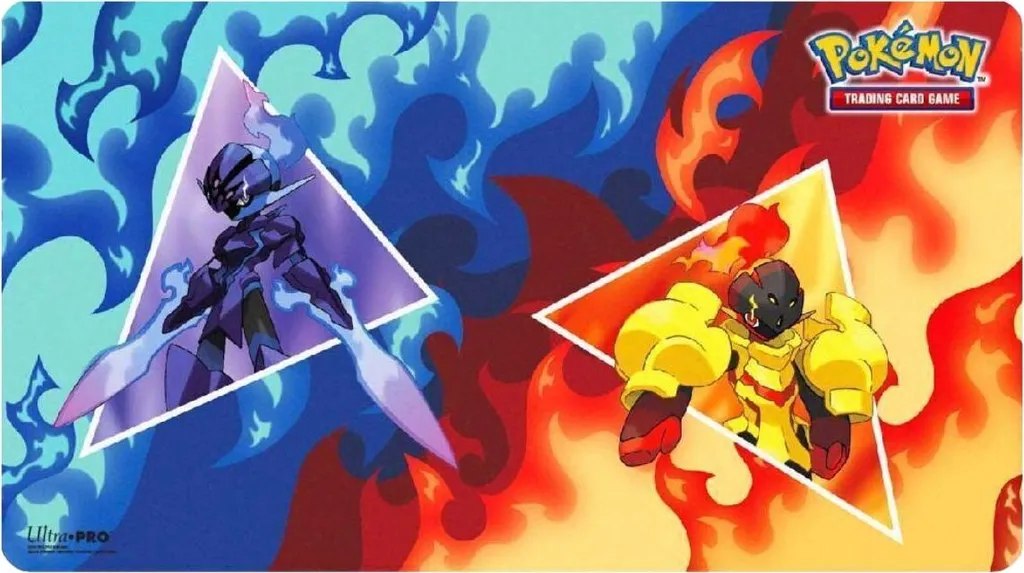 Pokémon PKM Armarouge & Ceruledge Playmat - Tapis de Jeu Officiel JCC