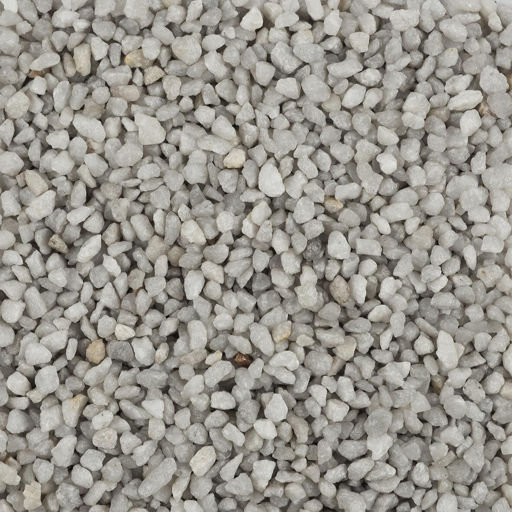 Deko Granulat, Zierkies 2-3 mm hellgrau 1 Kg (1 Kg = 1,95EUR) Eurosand