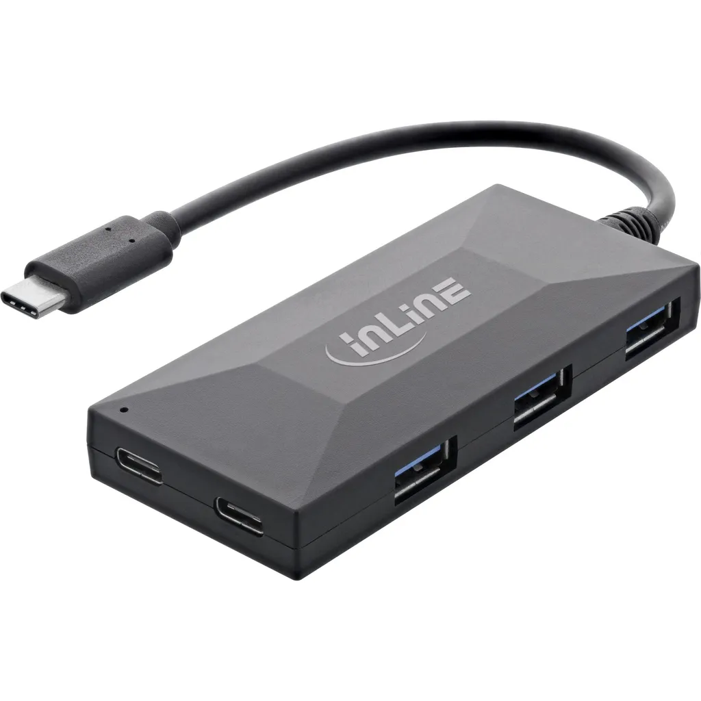 Analisi InLine 35399: Hub USB 3.2 Gen 1 OTG 7 Porte ad alte prestazioni