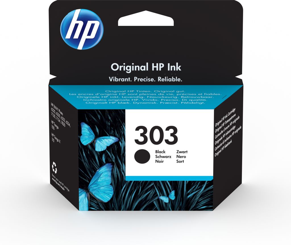 HP No 303 Schwarz & Farbe Multipack Original OEM Inkjet Patronen 