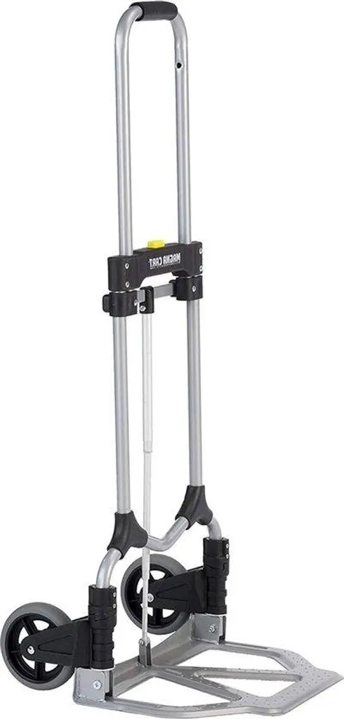 Évitez le mal de dos avec ce chariot pliable en acier - Capacité 150 lb
