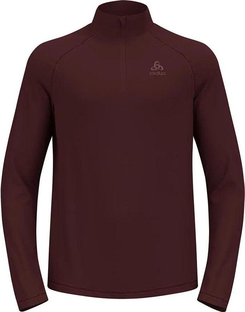 Odlo Rigi Fleece Mit Halbem Reißverschluss Braun M Herren Braun M