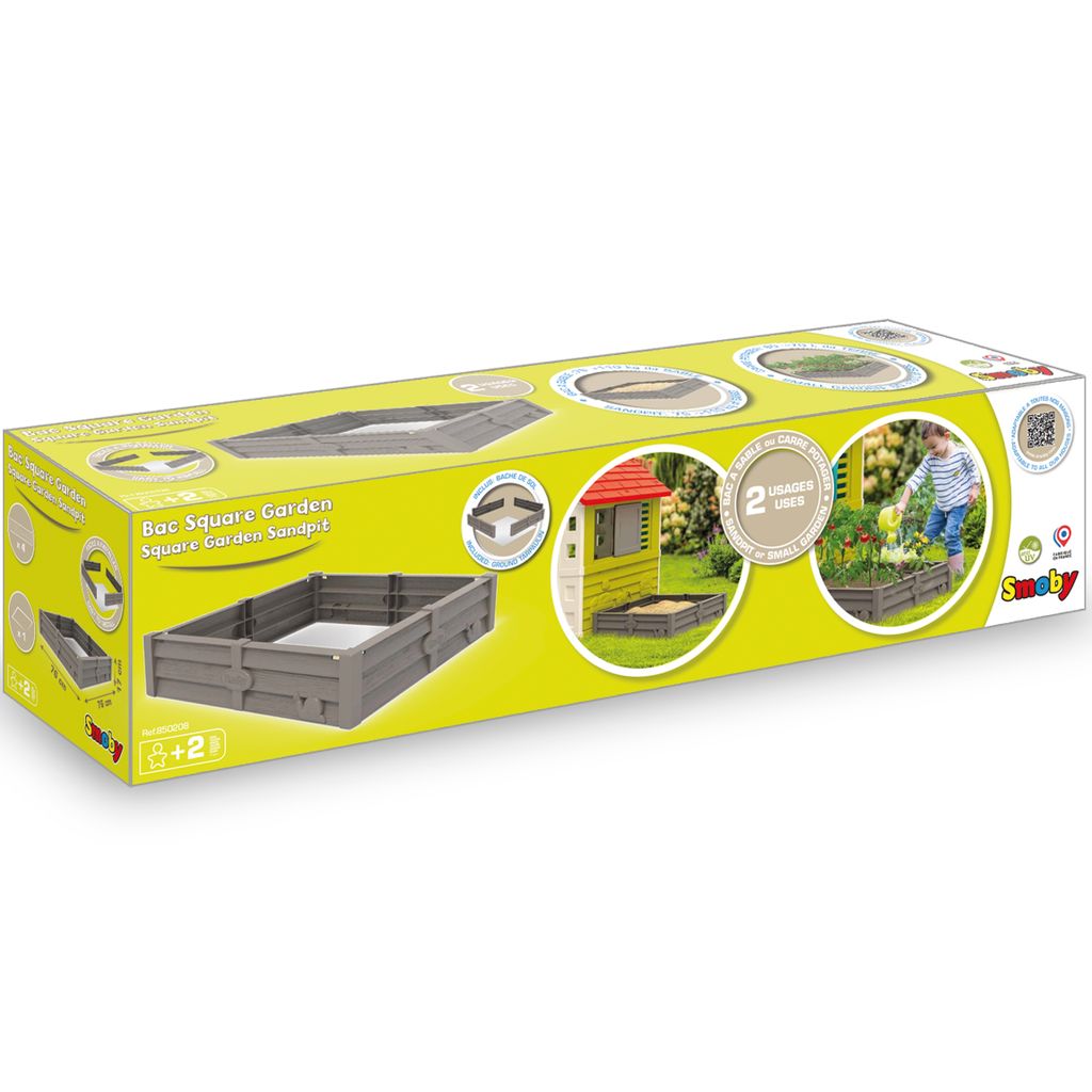 Smoby štvorcové záhradné pieskovisko Obrázok produktu 