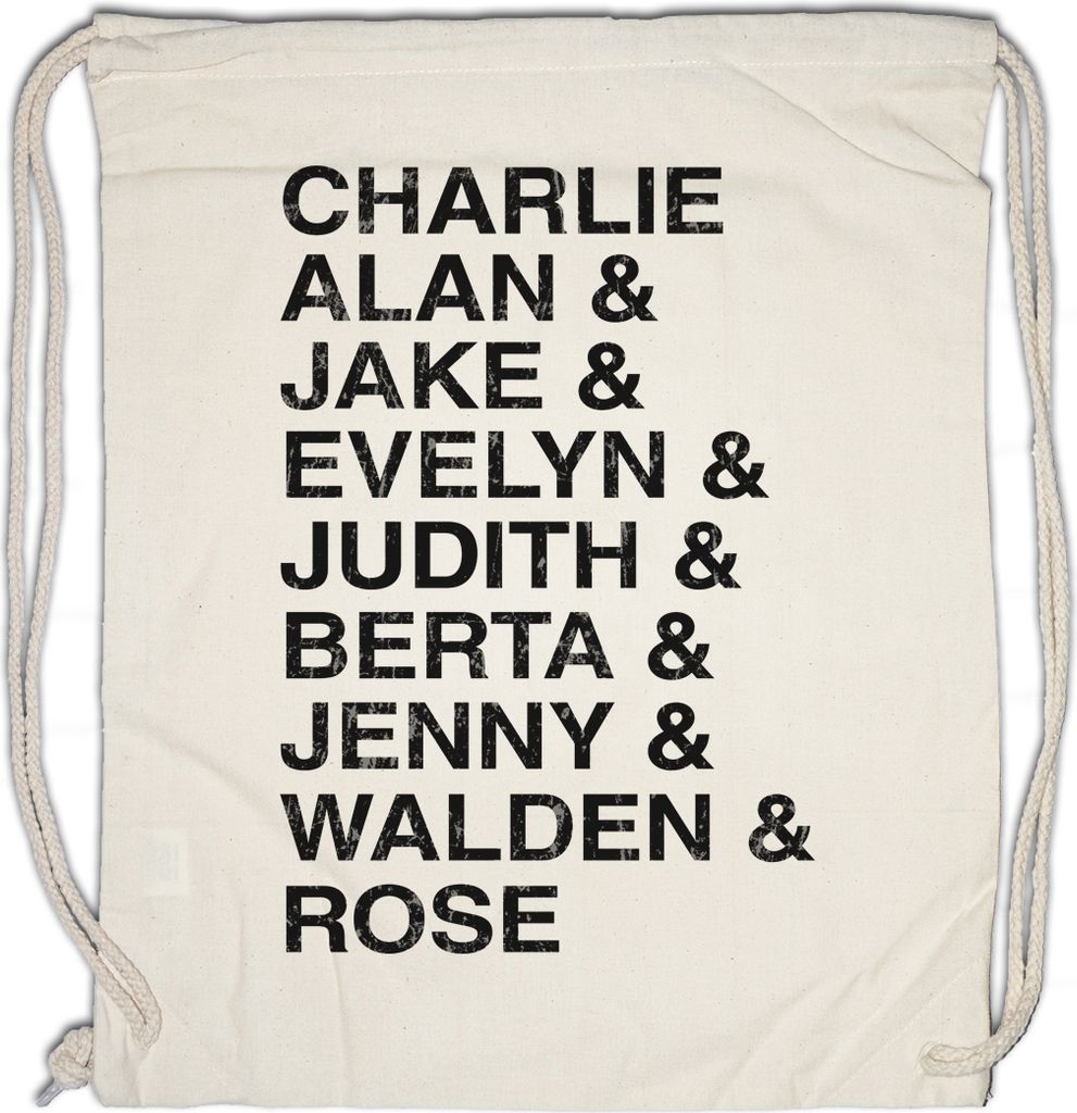 Urban Backwoods Two And A Half Names, Turnbeutel, Farbe: Beige