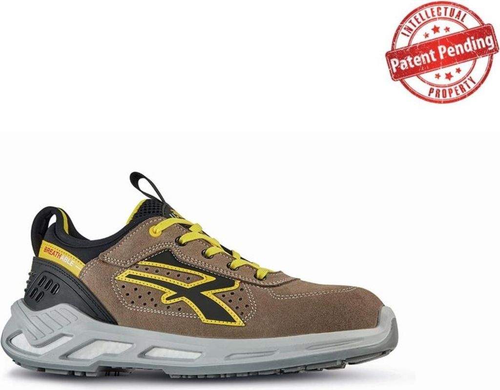 U-POWER Sicherheitshalbschuh CURRY ESD S1P SRC Größe 42