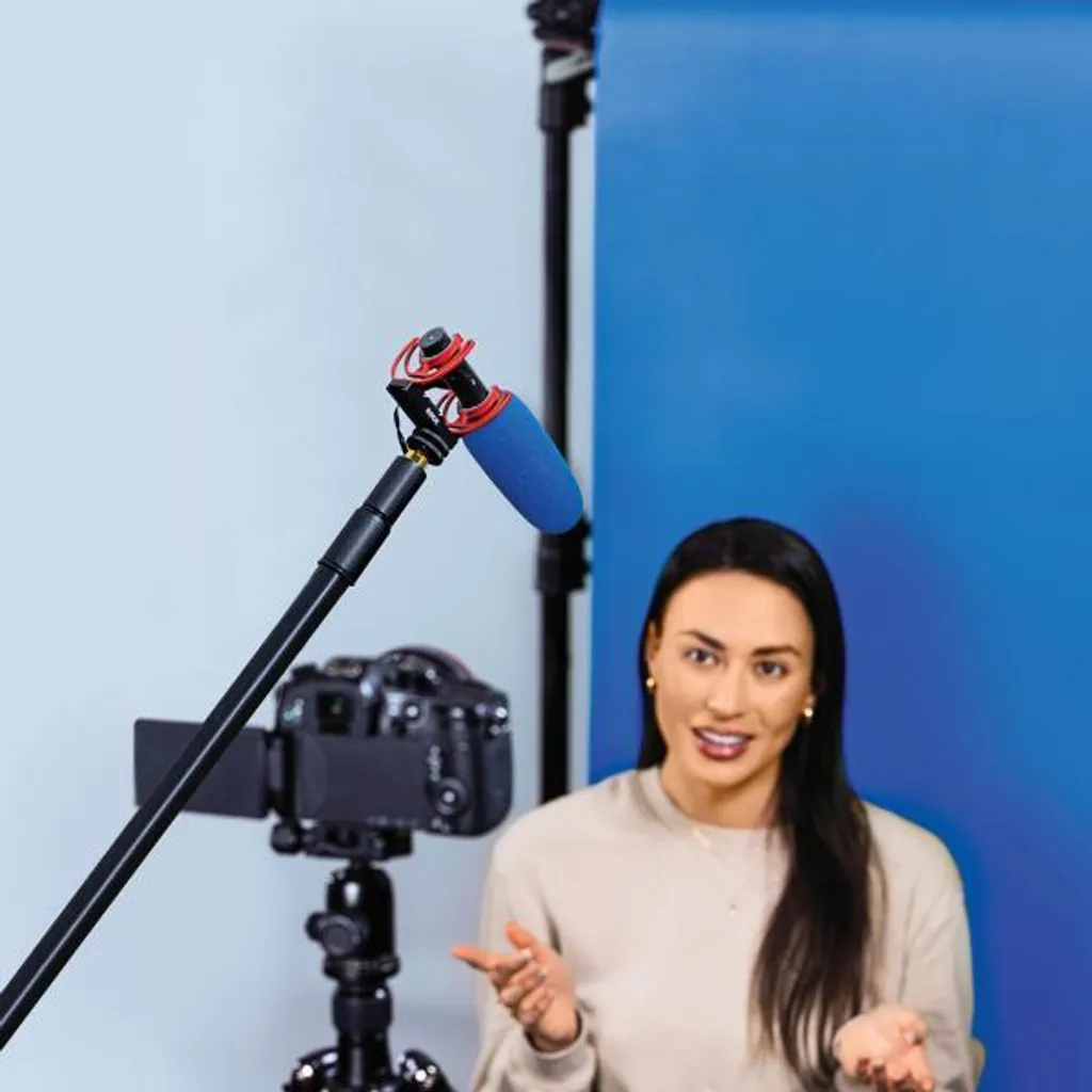 Windschutz Rouge WS-Chroma Key : Bonnet anti-vent pour micro de studio