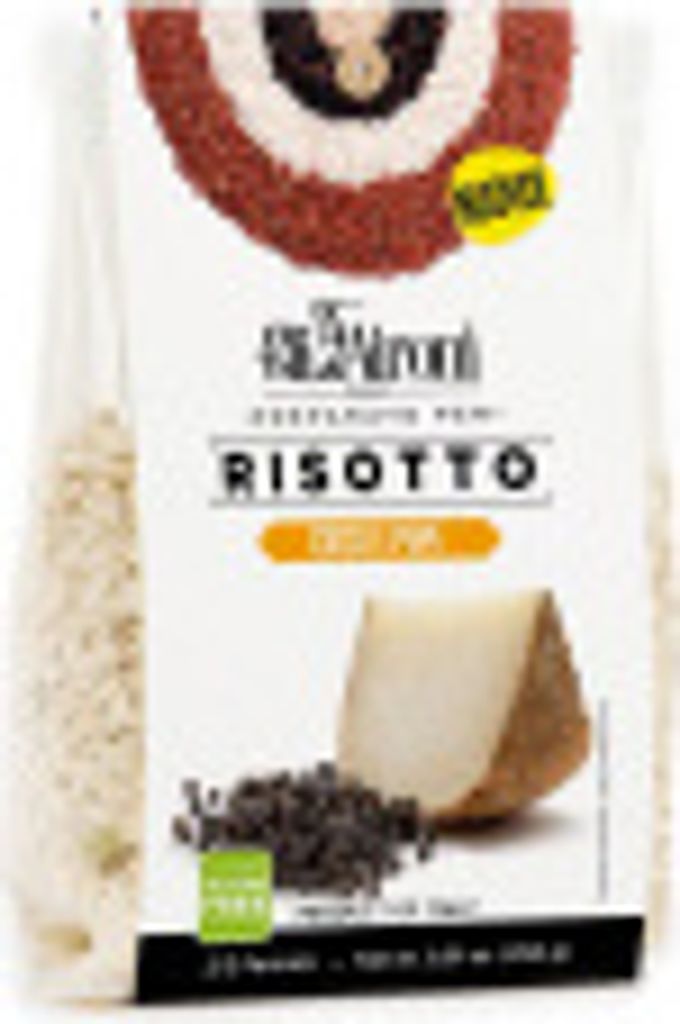 Risotto Cacio e Pepe 250 gr Riso Gli Aironi
