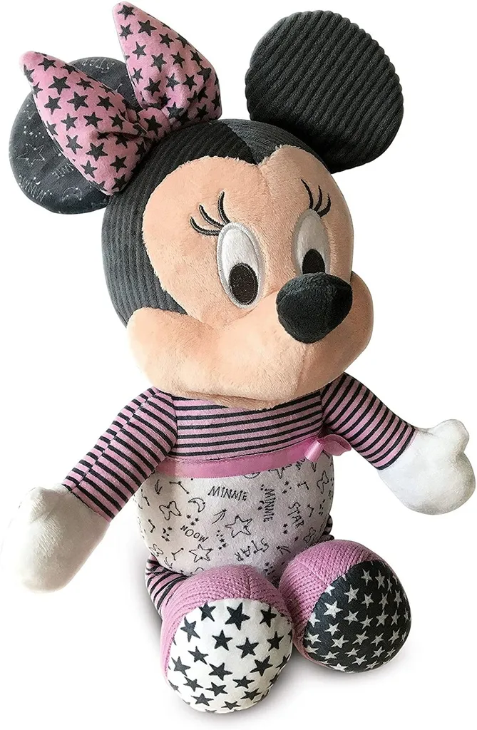 Minnie Peluche Musicale Douceur Clementoni 6-12 Mois Multicolore