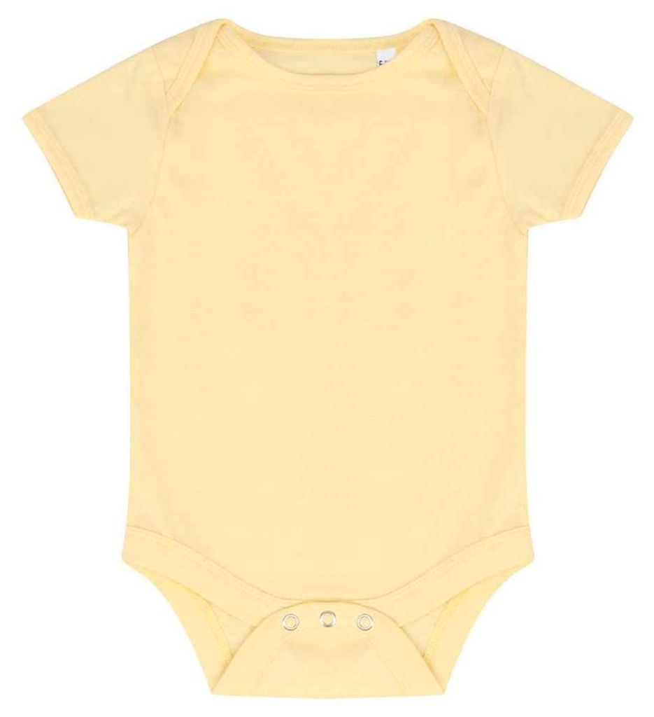 Larkwood - "Essential" Strampelanzug für Baby, kurzärmlig LT5388 (62) (Hellgelb)