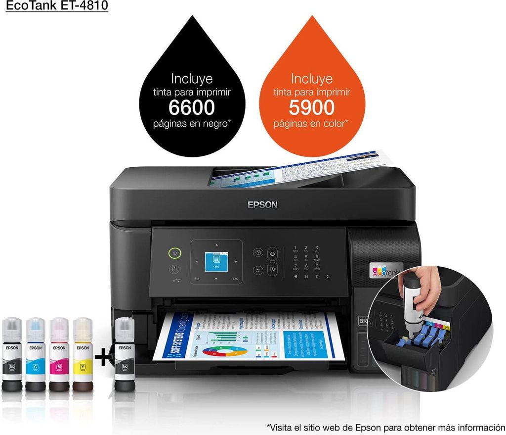 EPSON EcoTank ET-4810 4 in 1 Produktbild 14
