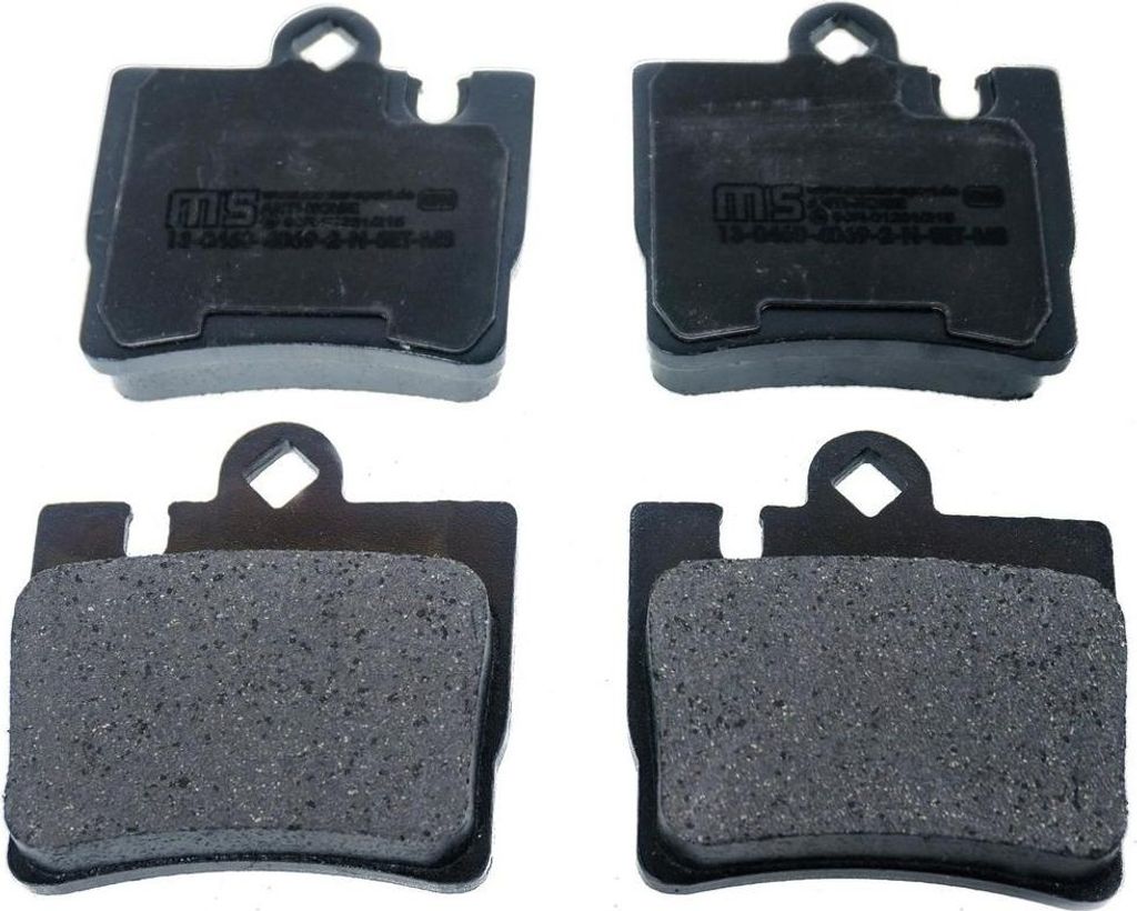 MS 13046040692N-SET-MS Bremsbeläge, Bremsklötze Hinterachse für MERCEDES-BENZ S-Klasse (W220, V220)