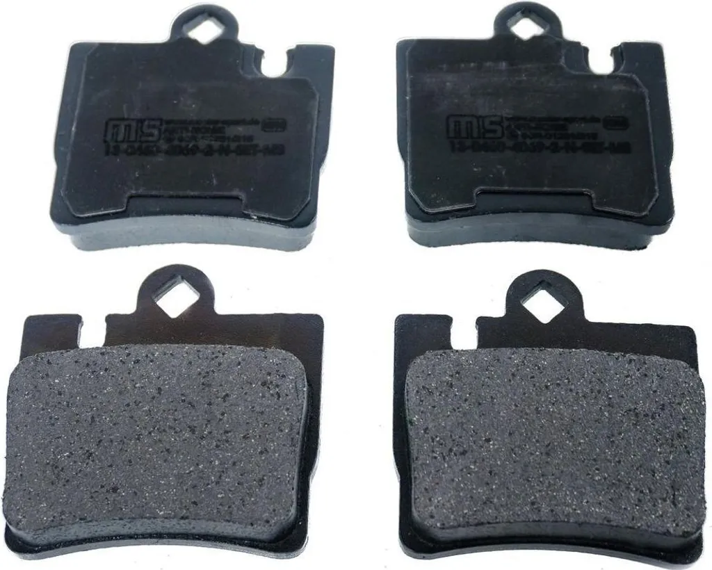 Stop aux bruits de freinage : Plaquettes arrière Mercedes W220 MS-SET