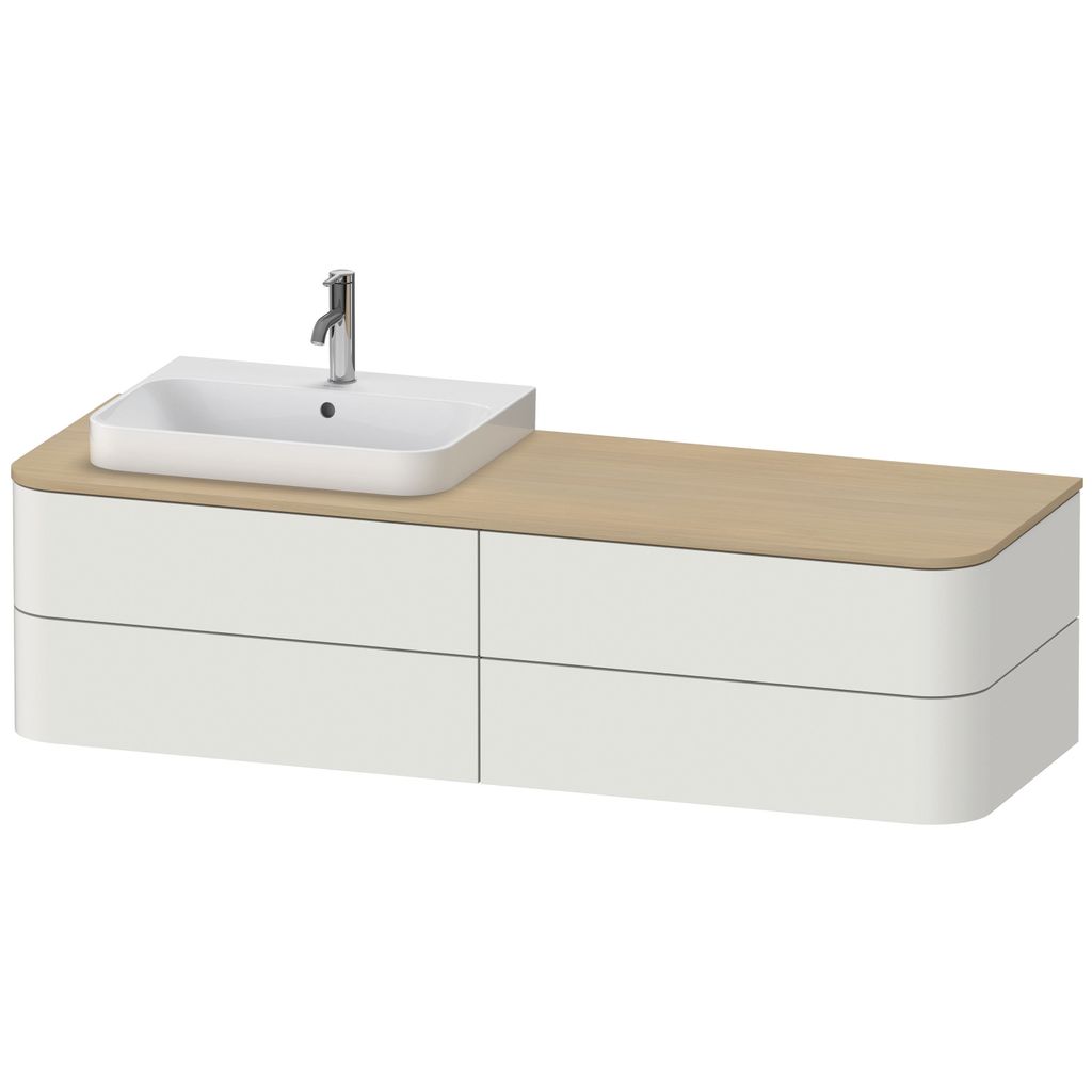 DURAVIT HP4963L3939 WTU HappyD2+ wandh.,408x1600x550mm