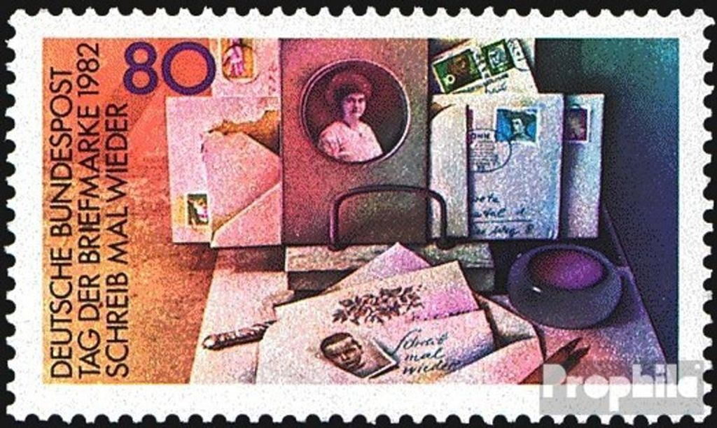 Briefmarken BRD (BR.Deutschland) 1982 Mi 1154 (kompl.Ausgabe) postfrisch Tag der Briefmarke