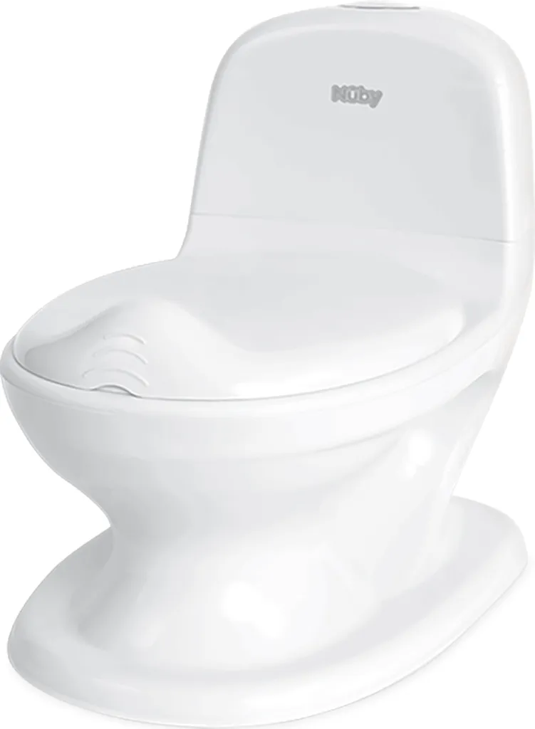 Apprendre la Propreté avec Nuby - Toilette d'Entraînement Bébé Blanche 18m
