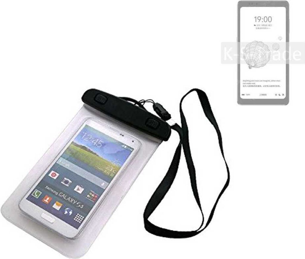 K-S-Trade Schutz Hülle Handy Hülle Kompatibel mit HiSense A9 Beach Bag wasserdicht 16cm x 10cm Schutzhülle Staub Sand Flachwasser Beachbag Case