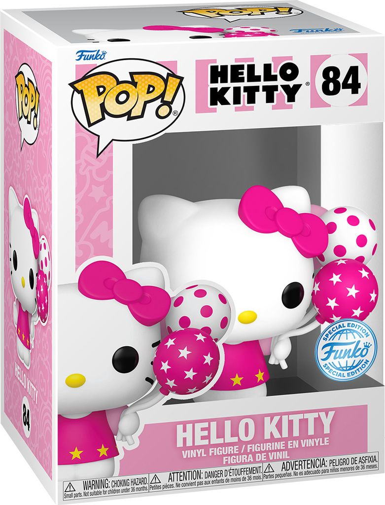 Funko Pop! Hello Kitty - Hello Kitty with Pink Balloons #84 Produktbild 