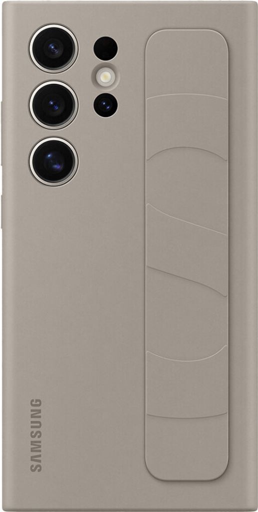 Samsung Standing Grip Case Taupe, Cover, Samsung, Galaxy Produktbild 