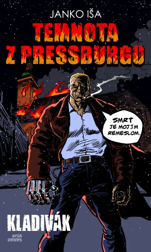 Temnota z Pressburgu Janko Iša Roman Action Urban Fantasy Original