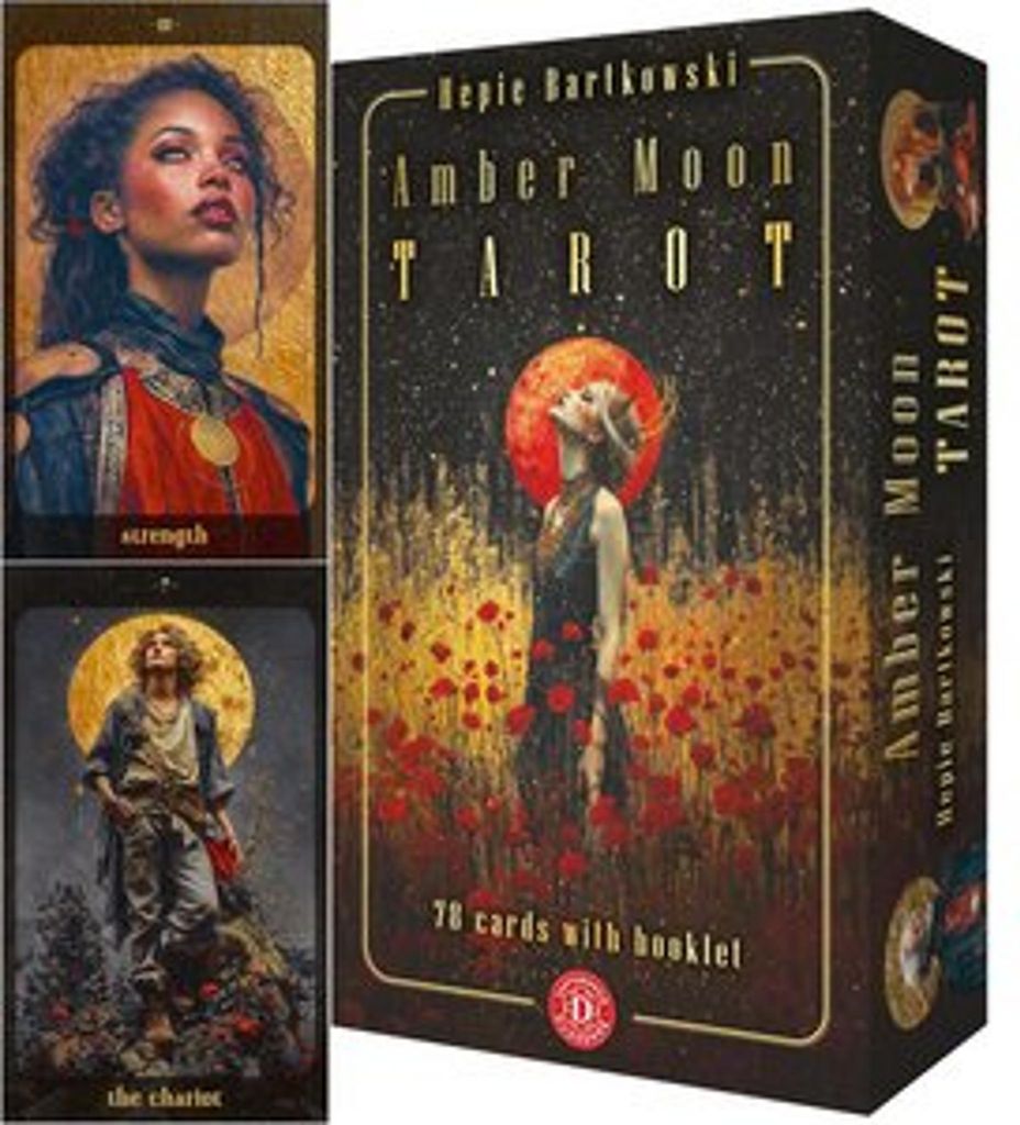 Amber Moon Tarot - 78 tarot cards and 80-page booklet Productafbeelding 