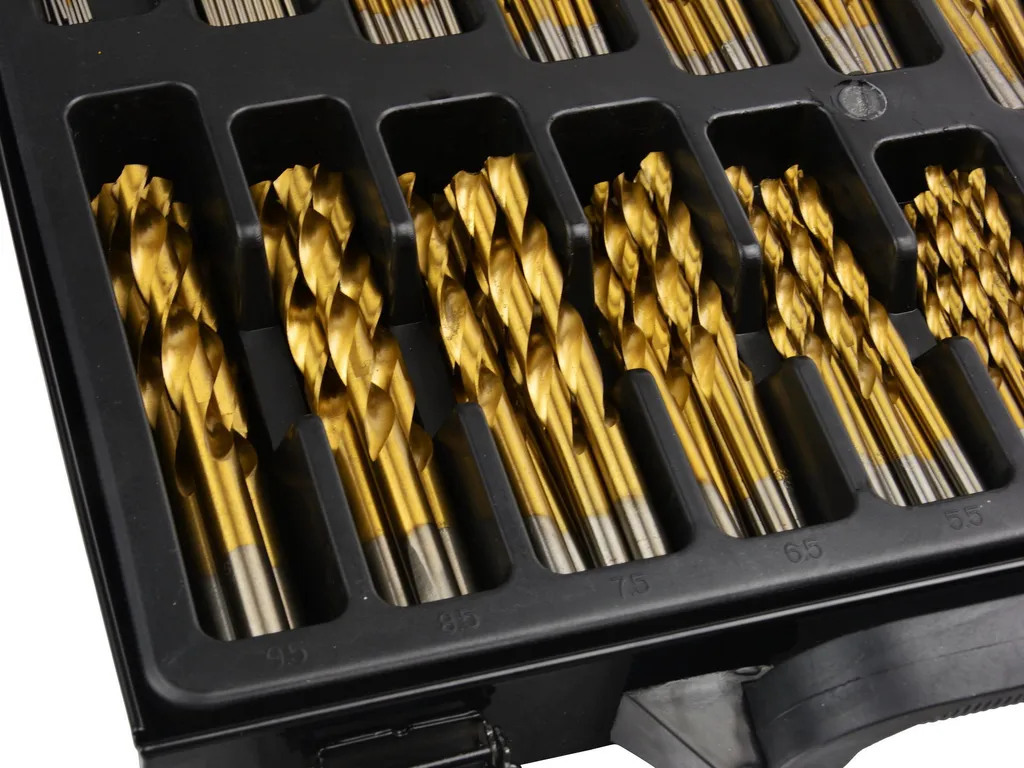 Foret Titane HSS Haute Performance pour Fer et Acier Set 170 Unités - 3