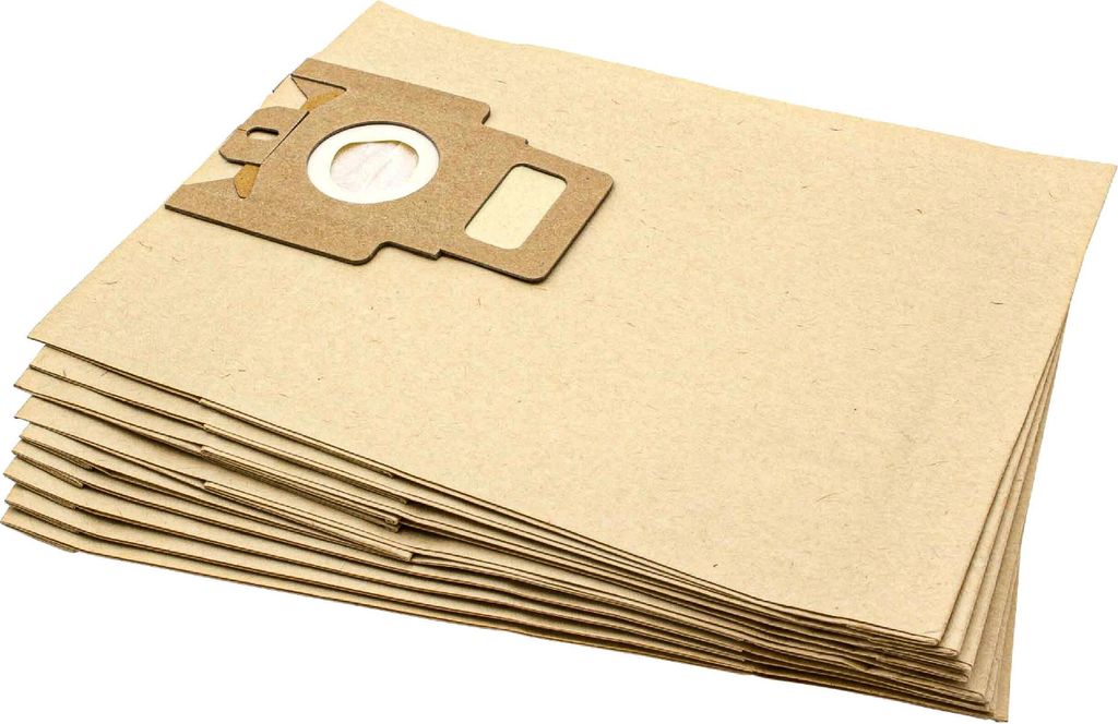 vhbw 10x Staubbeutel kompatibel mit Miele Allergy Hepa Plus, Hepa 700 Staubsauger - 24cm x 20,5cm Sandfarben