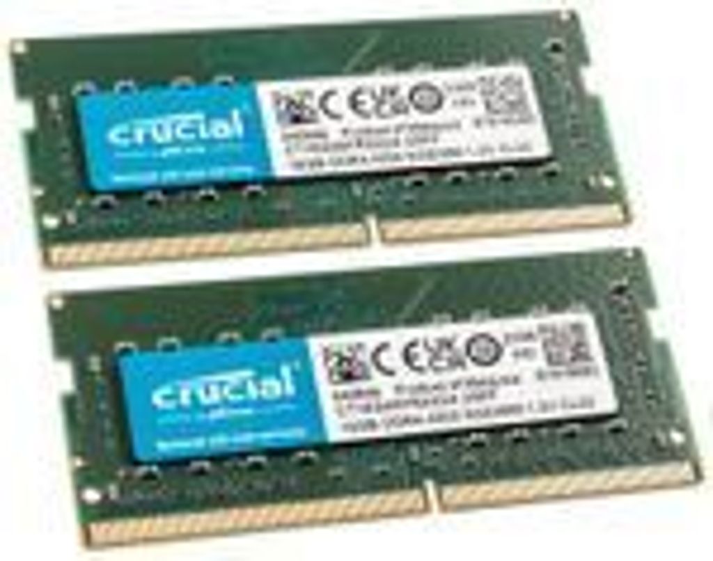 Crucial - DDR4 - 32 GB: 2 x 16 GB - SO DIMM 260-PIN - 3200