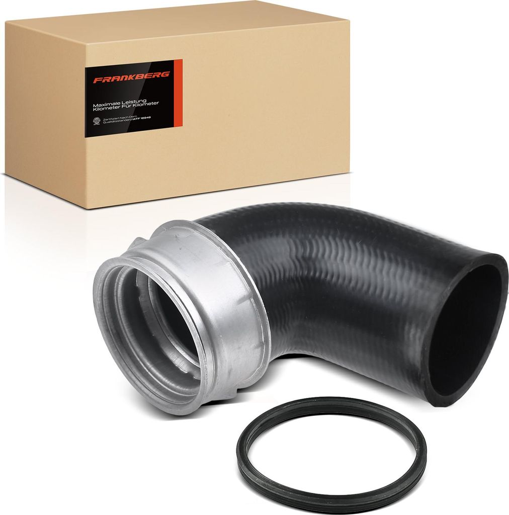 Frankberg 1x Kühlerschlauch Turboschlauch für VW Sharan 7M6 7M8 7M9 Seat Alhambra 7V8 7V9 1.9L 2000-2010
