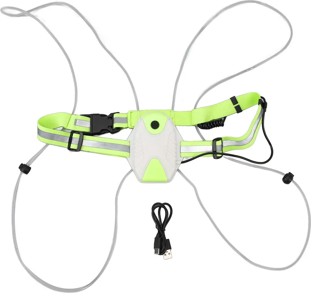 Gilet LED haute visibilité USB : ne craignez plus l'obscurité en sport
