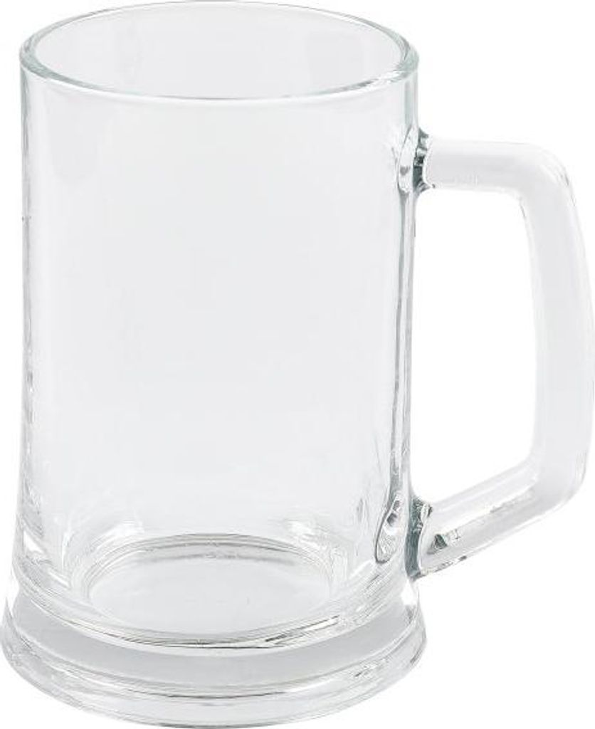 6x Bierkrug Benedikt, ca. 650 ml