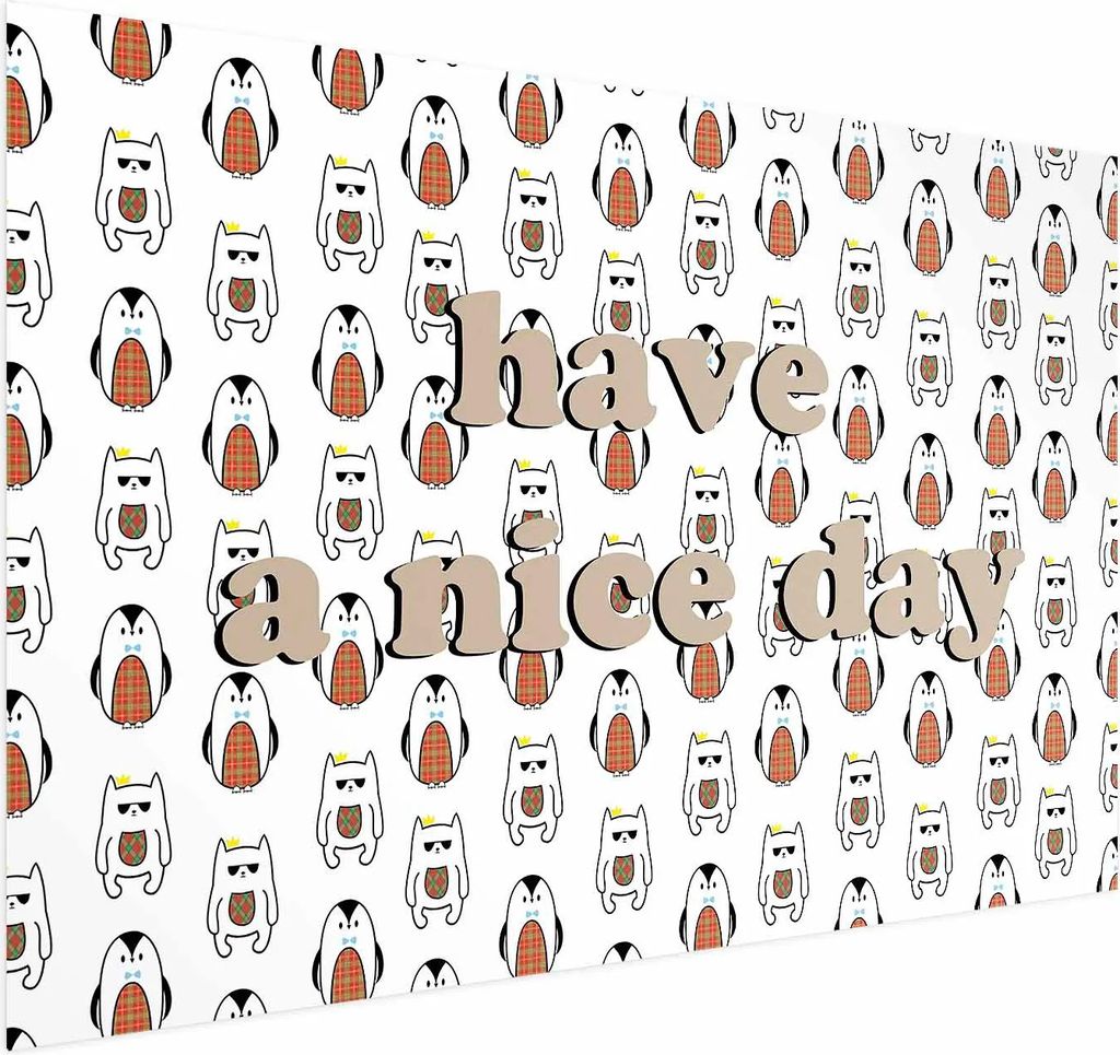 Posterpapier Poster - Have a Nice Day 30x21 cm Für Kinder g-A-0155-ao-a