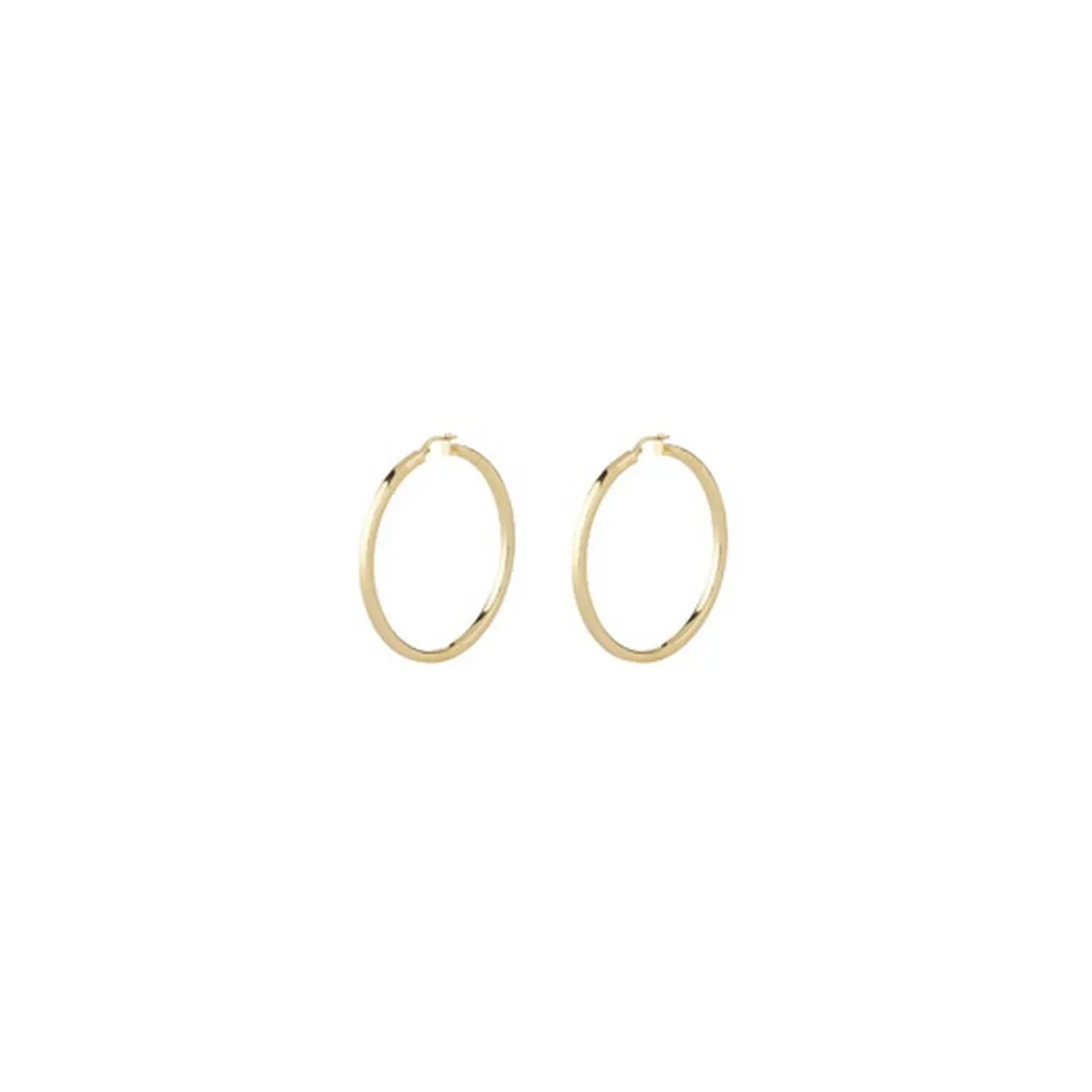 Offerta Orecchini Guess JUBE04200JWYGT/U Cerchi Donna Acciaio Gold
