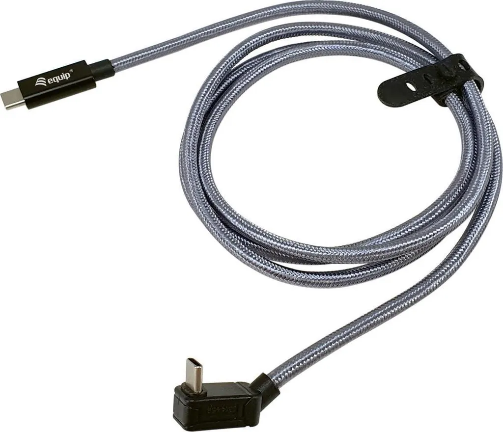 Cavo Equip 128422 USB-C 3.2 Angolato 2m | 240W 4K 60Hz 20Gbps