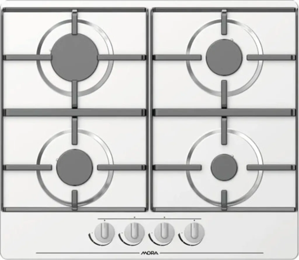 Plaque de cuisson au gaz VDP 647 X2 MORA - Table de cuisson inox 4 foyers