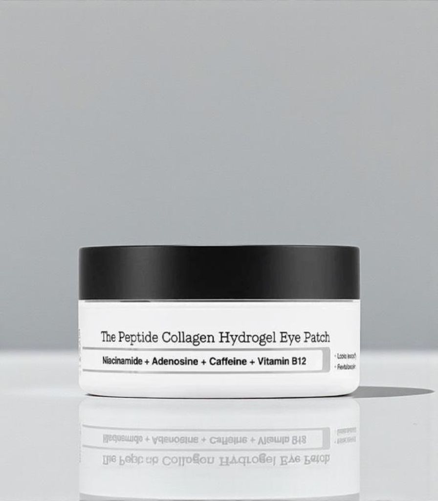 COSRX The Peptide Collagen Hydrogel Eye Patch – Augenpatches mit Kollagen, Peptiden, Hyaluronsäure und Niacinamid, 60 Stück