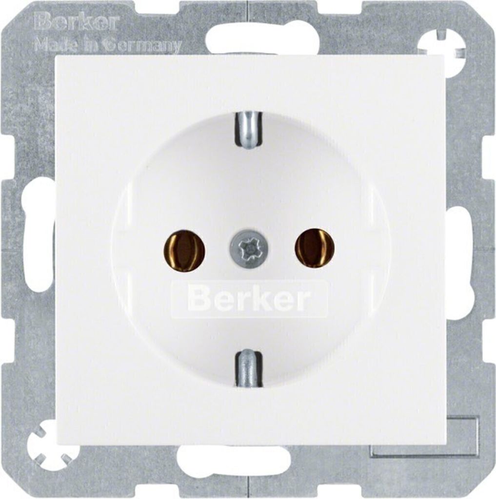 Berker 47438989 S.1 set di interruttori e prese, Bianco Immagine del prodotto 