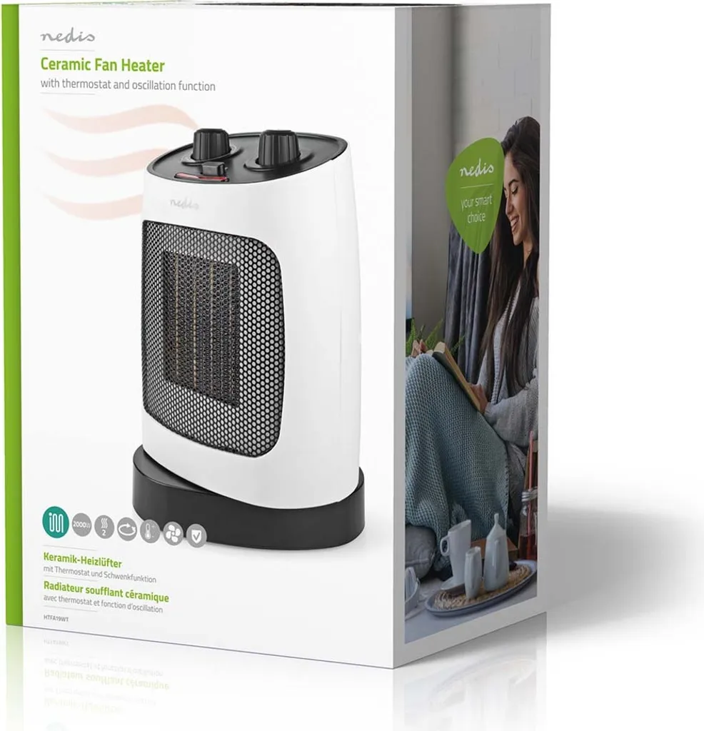 Recensione HTFA19WT: Stufetta Ceramica 2000W con Termostato Preciso - 13