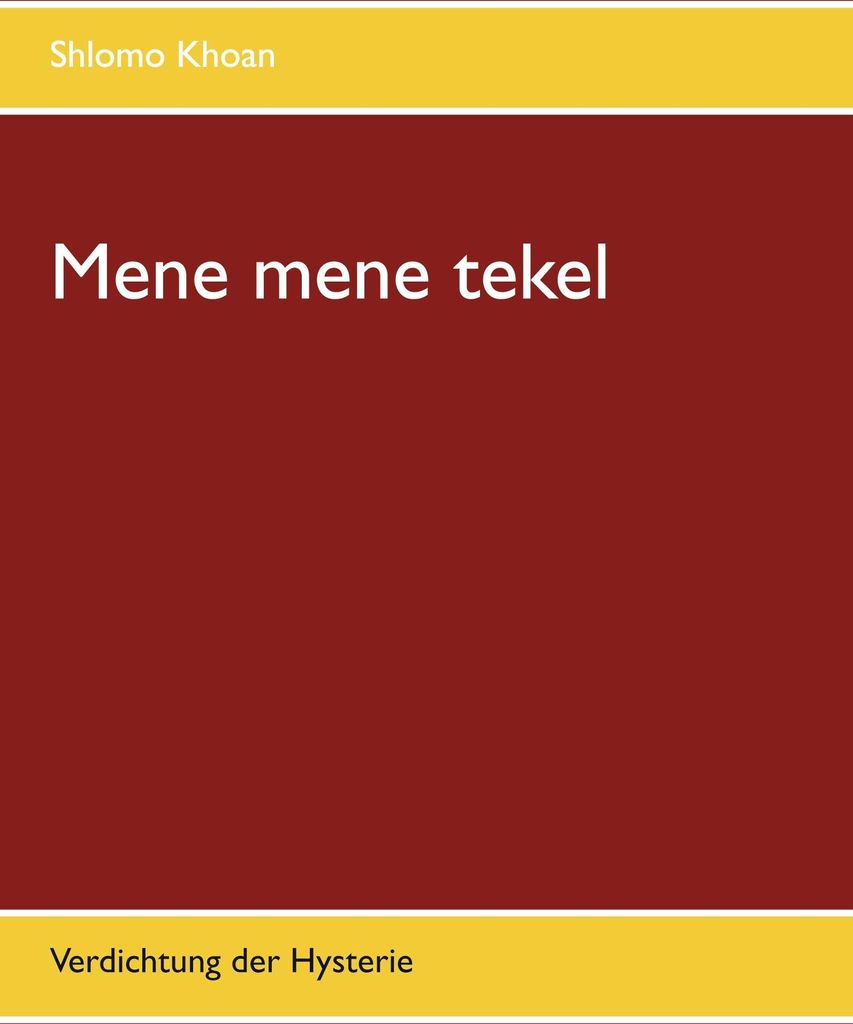 Mene mene tekel