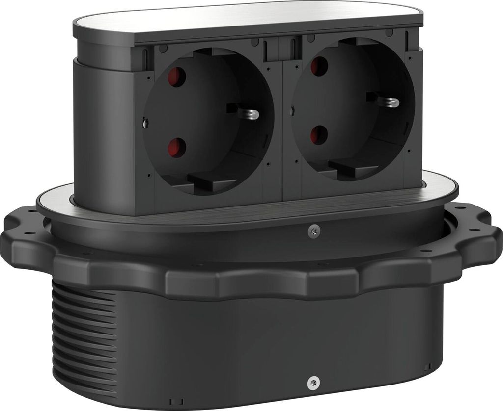Steckdosenelement Piccolino 2 VDE Schukosteckdosen Produktbild 