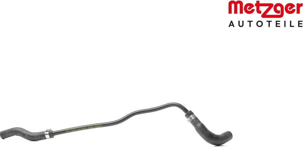 METZGER Kühlerschlauch Wasserschlauch für OPEL Corsa C Schrägheck (X01) 2420832