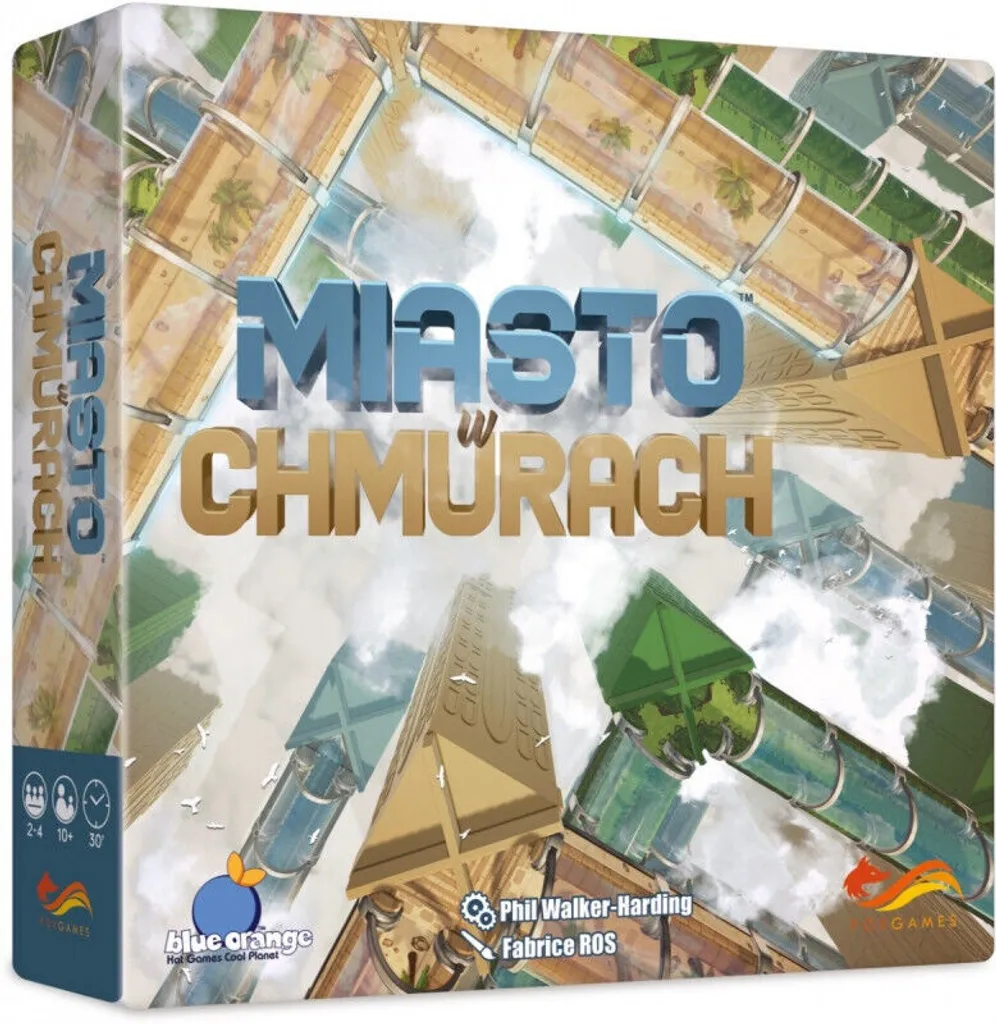Jeu de Plateau Ville dans les Nuages II - Un Univers de Stratégie